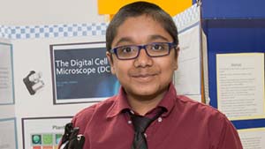 Siswa 13 Tahun Ciptakan Mikroskop Portabel Terintegrasi Smartphone